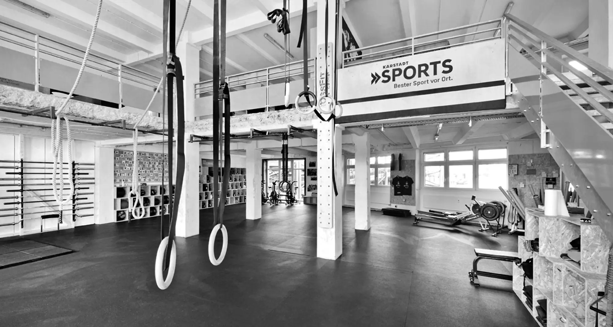 Büro mit Fitnessstudio Cross fit studio